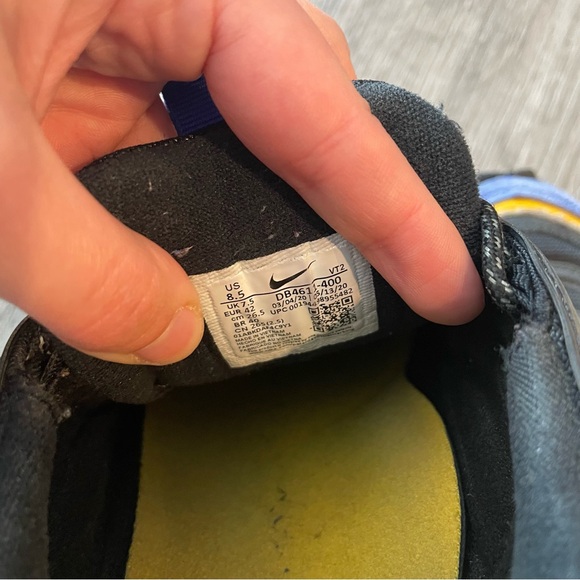 NIKE Air Max 97 ACG Terra Black Blue Yellow Sneakers DB4611-400 - Picture 13 of 13